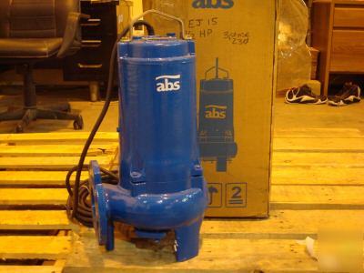 Abs 1.5 hp sewage pump