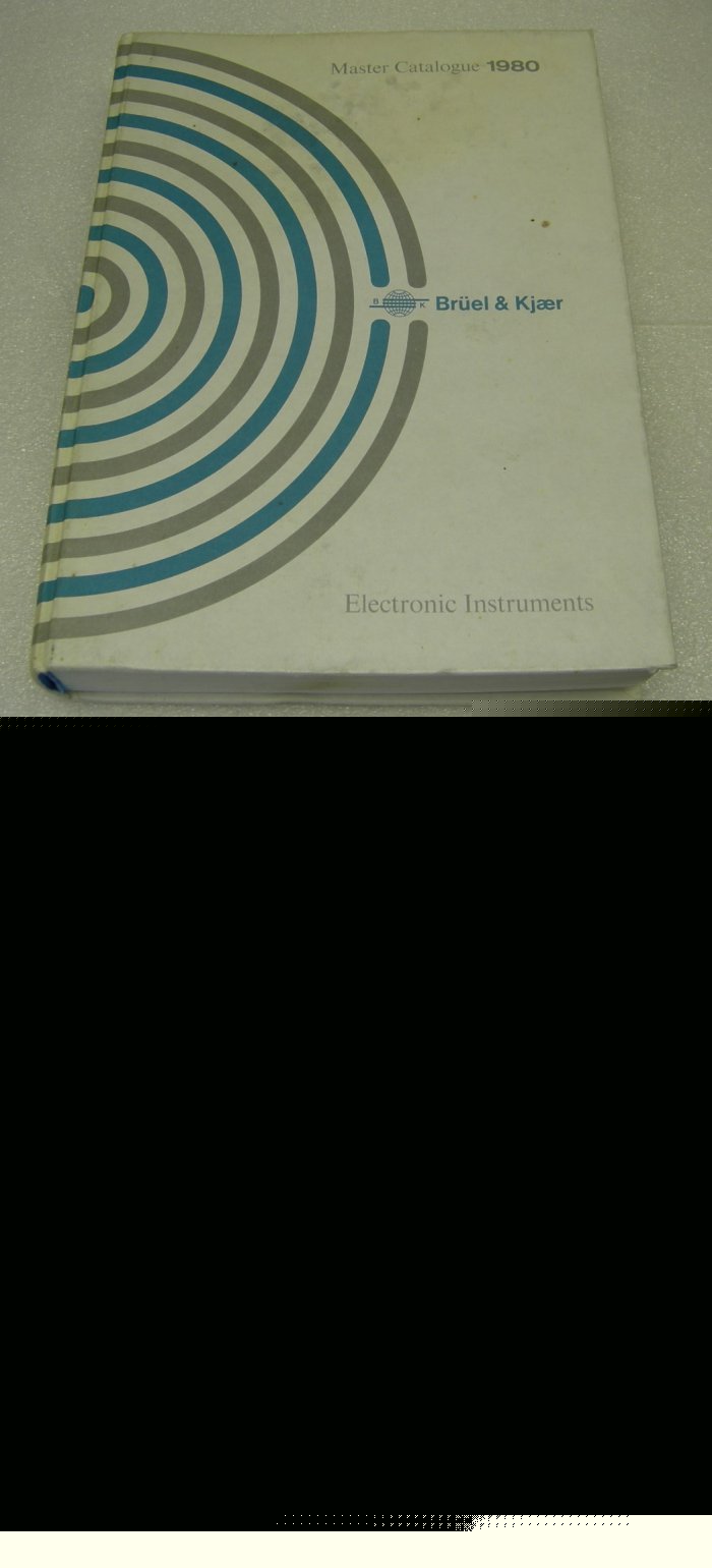 Bruel & kjaer 1980 master catalogue b&k