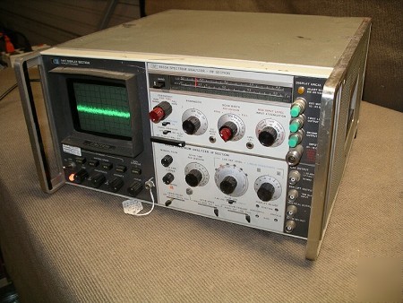 Hp 141T spectrum analyzer w/8555A/8552B