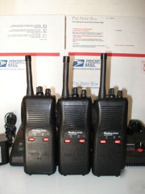 Motorola radius SP50 uhf 10 ch racing police radios 