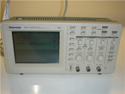 Tektronix tds 210 w/ communication module 2CHAN #318