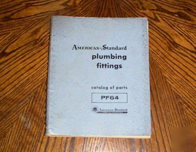 1963 american-standard plumbing fittings catalog PF64