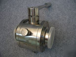 Hygienic stainless steel ball valve 2