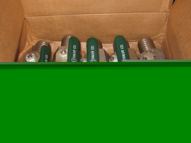 New box of 10 brand kt hand gas valves 1