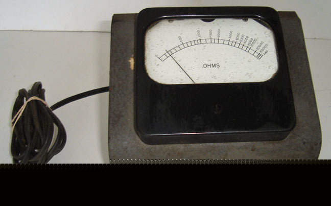 Old model 741 ohms meter