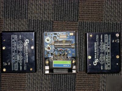 Sola electric dc power supply p/n 83-230-2 lot of 3