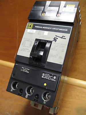 Square d i-line KA36225 ka-36225 225 amp 225A a breaker