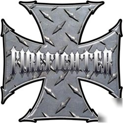 Firefighter decal reflective 12