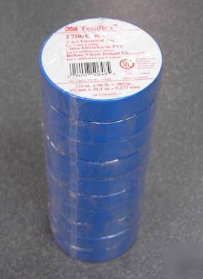3M temflex 1700C blue vinyl electrical tape