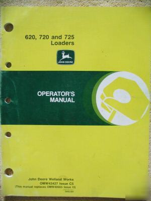 John deere 620 720 725 loader 6200 6300 6400 6500 7200