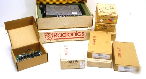 Lot of 11 security system electronic control components
