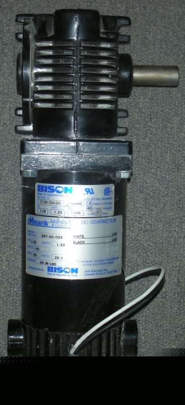 New bison 32-999-2904-004 gear motor 