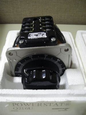 New powerstat transformer superior electric co.
