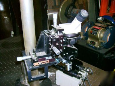 Research devices stereo microscope + micromanipulator 