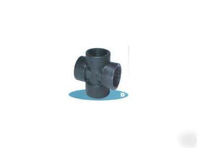  poly threaded 4 way cross 3/4