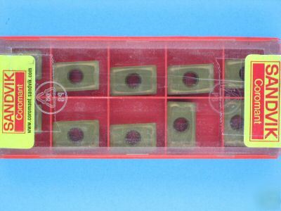 10 sandvik carbide milling inserts R215.44-15T3PPM-wh