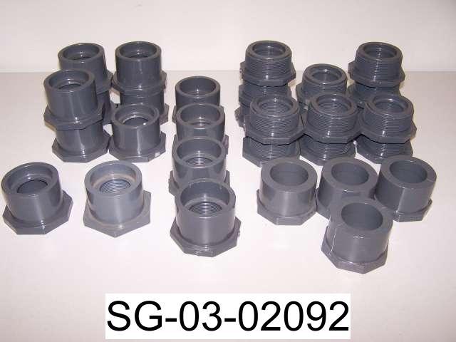 Elson spears 2X1-1/4 reducer bushings pvc fittings (31)