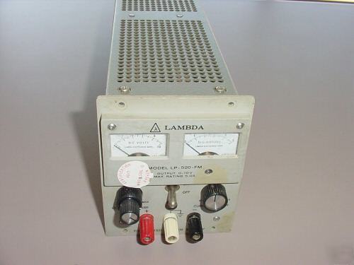 Lambda regulated power supply lp 520=fm