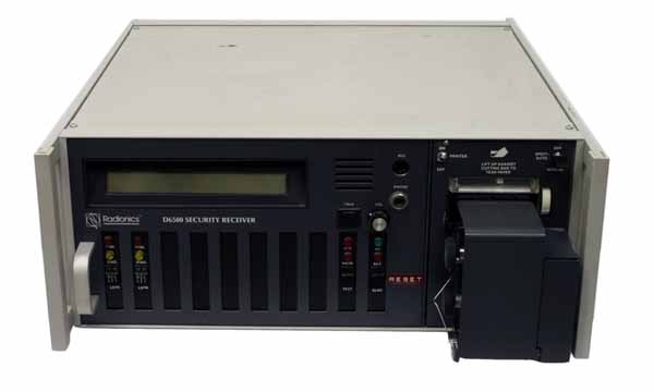 Radionics D6500 security receiver/printer/2-phone card