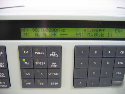 Re technology as RE125 / re 125 signal generator