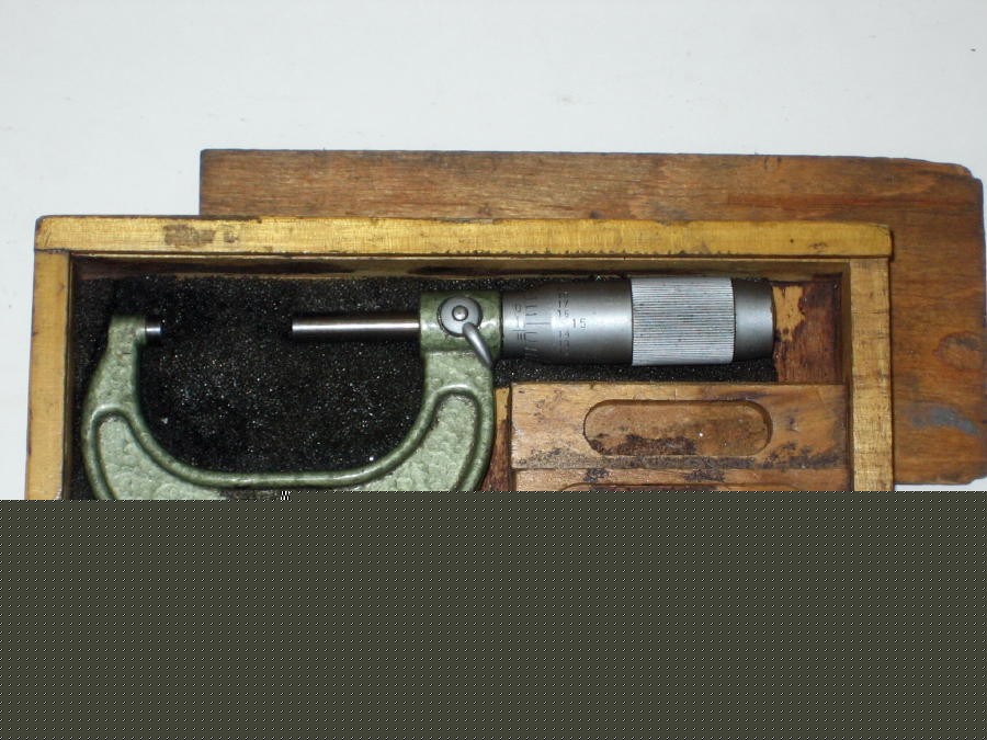 1 - 2 inch vis outside micrometer