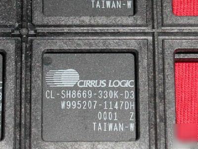 10 pcs. cirruslogic# cl-SH8669-330K-D3, qfp package