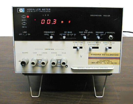 H.p lcr meter model # 4261A