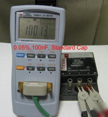 New handheld lcrz meter ,100,120,1K,10KHZ,0.3% , 4 wire 