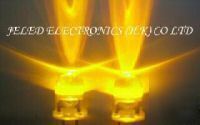 New 500X ultrabright yellow led 5MM 20,000MCD freeship