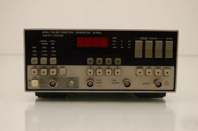 Hewlett packard / agilent 8116A function generator