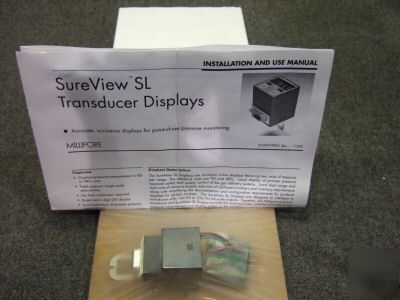 Millipore sureview sl transducer display