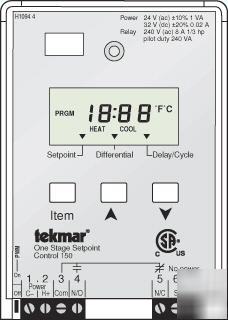 New tekmar 253 one stage boiler control in box 