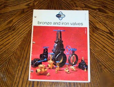 Nib 1969 co scott prv-3 catalog, bronze & iron valves