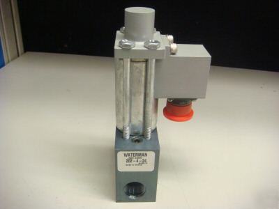 Waterman 202 hydraulic solenoid control valve pneumatic