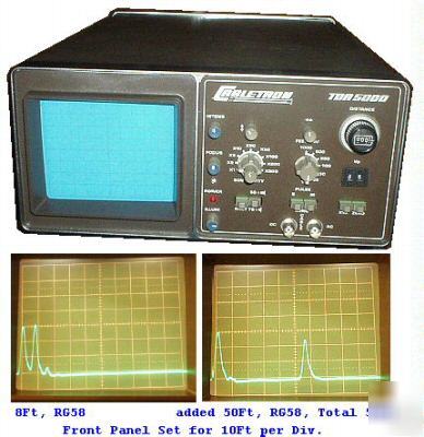 Cabletron tdr 5000 time domain reflectometer nice