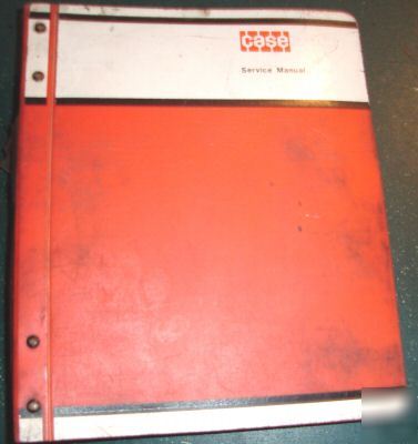 Case 1090 & 1170 tractor service repair manual & binder