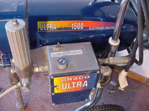 Graco 1500 ultra plus airless painting sprayer paint 