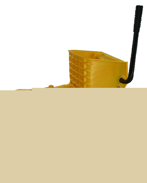 Industrial mop trolley commercial ringer bucket casters