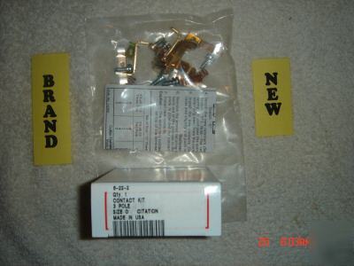 New 6-22-2 ch genuine cutler hammer contact kit **brand 
