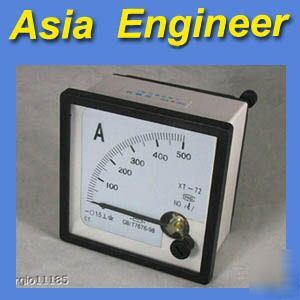 New brand analog amp panel meter + shunt dc 500A