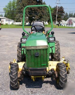John deere 855 tractor w/5FT snow blade & 60