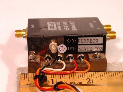 Digital microwave low noise amplifier dmc -----loc e-23