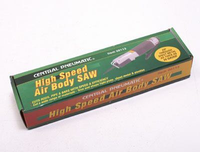 New high speed air body saw central pneumatic tools 
