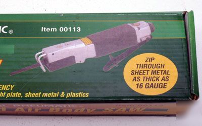New high speed air body saw central pneumatic tools 