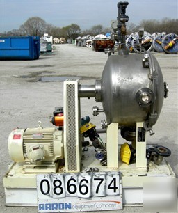 Used: cornell versator, model D26, 316 stainless steel.