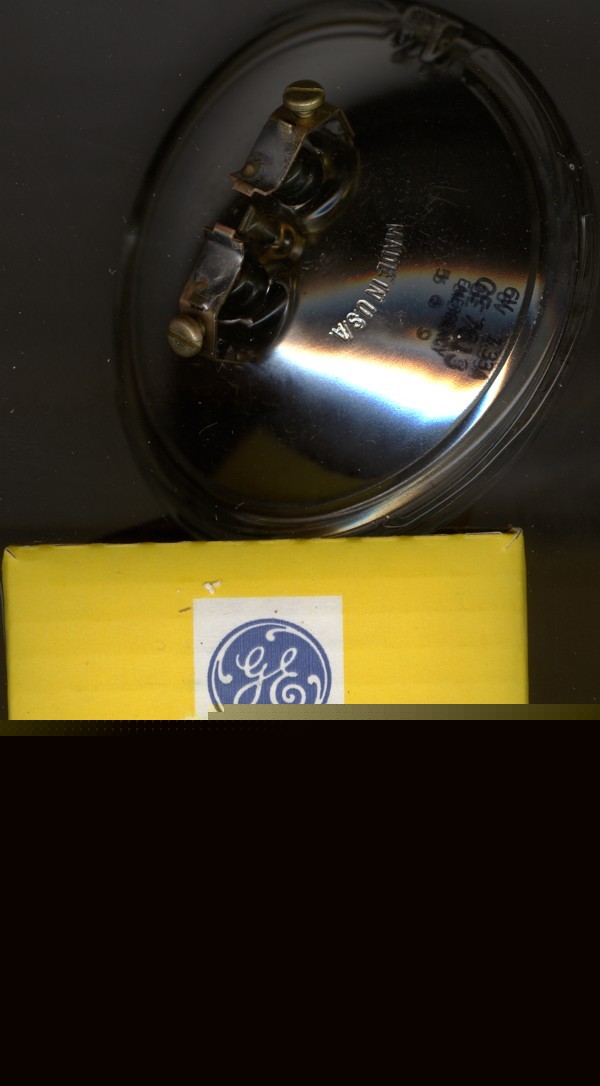 Ge sealed beam lamp 7613 emergency lamps