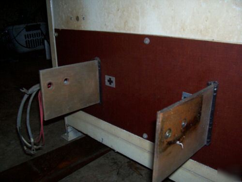 Hardcoat anodize rectifier c.c. 36 volt,1000AMP