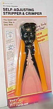 New self adjusting wire stripper and crimper 2 ea# 1209 