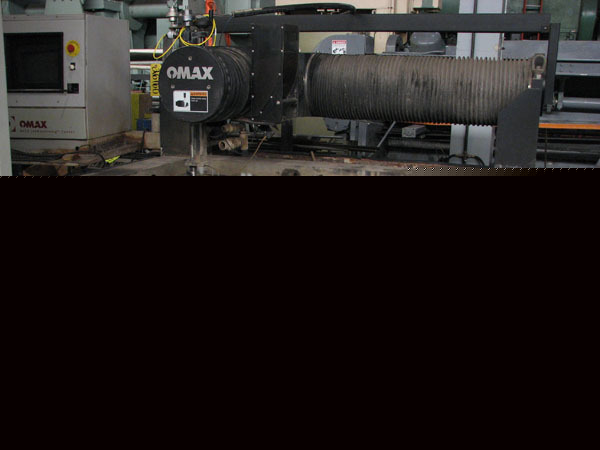 Omax 2652 water jet