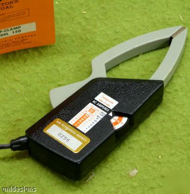 Simpson amp clamp model 150 clamp-on ac ammeter nice 